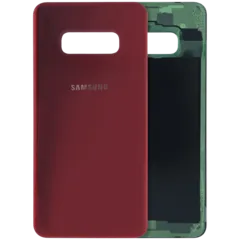 Back Cover Glass For Samsung Galaxy S10e (Service Pack) (Cardinal Red)