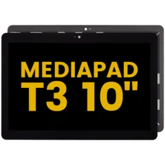 LCD Assembly Without Frame Compatible For Huawei MediaPad T3 10" (Refurbished) (Black)