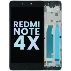 OLED Assembly With Frame For Xiaomi Redmi Note 4x (Genuine OEM) (Matte Black)