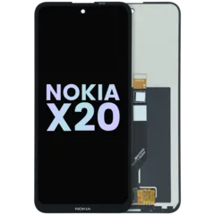 LCD Assembly Without Frame For Nokia X20 (Black)