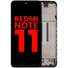 OLED Assembly With Frame For Xiaomi Redmi Note 11 (Aftermarket Plus) (All Colors)