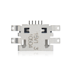 Charging port soldering required - 05 Pin - Micro B - 4 Anchor Points (C107)