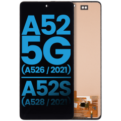 LCD Assembly Without Frame (Without Finger Print Sensor) Compatible For Samsung Galaxy A52 5G (A526 / 2021) / A52S (A528 / 2021) (Aftermarket: Incell) (All Colors)
