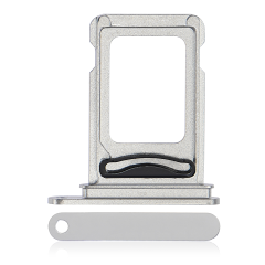 Dual Sim Card Tray For iPhone 14 Pro / 14 Pro Max (Silver)