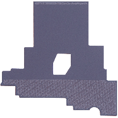 Main PCBA Back Side Heat Dissipation Graphite Compatible For Motorola Razr Plus (XT2321 / 2023) (Genuine OEM)