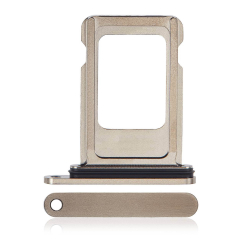 Single Sim Card Tray Compatible For iPhone 15 Pro / 15 Pro Max (Natural Titanium)