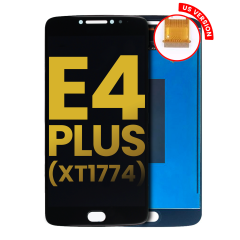 LCD Assembly Without Frame Compatible For Motorola Moto E4 Plus (XT1770 / 2017) (US Version) (Refurbished) (Black)