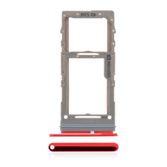 Single Sim Card Tray For Samsung Galaxy S20 / S20 Plus / S20 Ultra 5G (Aura Red)