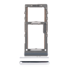 Single Sim Card Tray For Samsung Galaxy S20 / S20 Plus / S20 Ultra 5G (Cloud White)