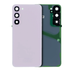 Back Cover Glass With Camera Lens Compatible For Samsung Galaxy S23 Plus (Service Pack) (Lavender)