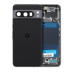 Back Housing Compatible For Google Pixel 8 Pro (US Verison) (Genuine OEM) (Obsidian)