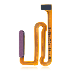Fingerprint Reader With Flex Cable Compatible For Samsung Galaxy A14 5G (A146B / 2023) (Dark Red)