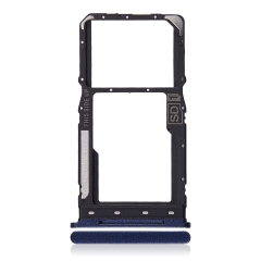Single Sim Card Tray Compatible For Motorola Moto G Play (XT2271 / 2023) (Deep Indigo)
