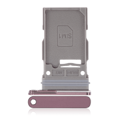 Single Sim Card Tray For Samsung Galaxy S22 Ultra 5G (Burgundy)