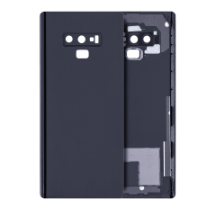 Back Cover Glass With Camera Lens Compatible For Samsung Galaxy Note 9 (Service Pack) (Midnight Black)