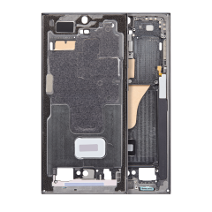 Mid-Frame Housing Compatible For Samsung Galaxy S23 Ultra 5G (US & International) (Green) (Service Pack)