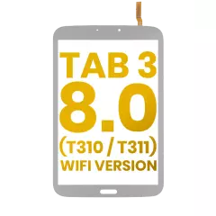 Digitizer Compatible For Samsung Galaxy Tab 3 8.0" (T310 / T311) (WiFi Version) (White)