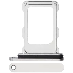 Single Sim Card Tray For iPhone 16 Pro / 16 Pro Max (White Titanium)