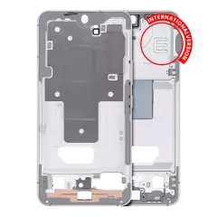 Mid-Frame Housing For Samsung Galaxy S22 5G (International Version) (White)