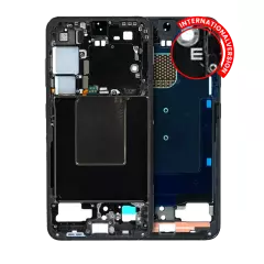 Mid-Frame Housing For Samsung Galaxy S24 5G (International version) (Service Pack) (Onyx Black)