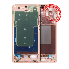 Mid-Frame Housing For Samsung Galaxy S24 Plus 5G (US & International Version) (Sandstone Orange)