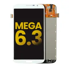 OLED Assembly Without Frame For Samsung Galaxy Mega 6.3 (Refurbished) (White)