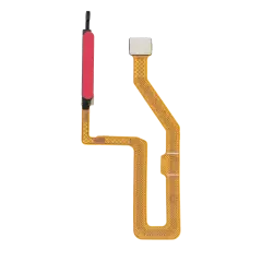 Fingerprint Reader With Flex Cable Compatible For LG K42 / K52 / K62 (Red)