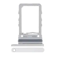 Single Sim Card Tray Compatible For Samsung Galaxy Z Flip 3 5G (White)