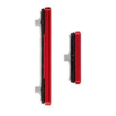 Hard Buttons (Power / Volume) Compatible For Samsung Galaxy S20 / S20 Plus (Cosmic Red)
