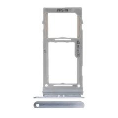 Single  Sim Card Tray For Samsung Galaxy S9 / S9 Plus (Titanium Gray)