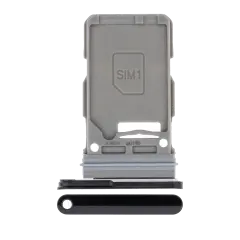 Single Sim Card Tray For Samsung Galaxy S21 Ultra (Phantom Black)