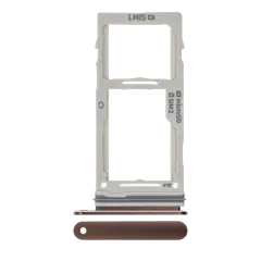 Dual Sim Card Tray Compatible For Samsung Galaxy Note 9 (Metallic Copper)