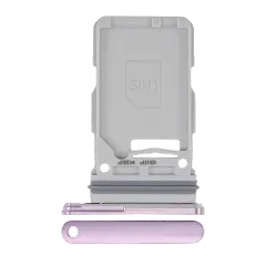Single Sim Card Tray Compatible For Samsung Galaxy S21 Plus (Phantom Violet)