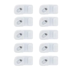 Flash Light / Power Flex Bracket With Microphone Mesh Compatible For iPhone 12 Pro (10 Pack)