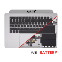 Top Case Assembly With Battery And Keyboard Compatible For MacBook Air 15" (A2941 / Mid 2023) (US Keyboard) (Space Gray)