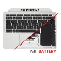 Top Case Assembly With Battery And Keyboard Compatible For MacBook Air 13" Retina (A2337 / Late 2020) (Space Gray) (UK Keyboard)