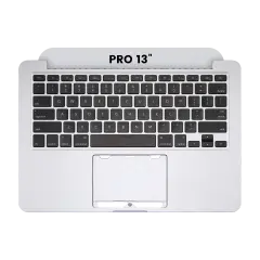 Top Case With Keyboard Compatible For MacBook Pro 13" Retina (A1425 / Late 2012 / Early 2013) (US English) (Used OEM Pull: Grade New)