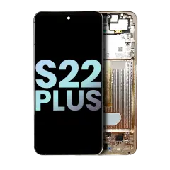 OLED Assembly With Frame Compatible For Samsung Galaxy S22 Plus 5G (Service Pack) (Violet)