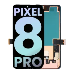 OLED Assembly With Frame (With Finger Print Sensor) Compatible For Google Pixel 8 Pro (Genuine OEM) (All Colors)
