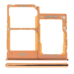 Dual Sim Card Tray For Samsung Galaxy A40 (A405 / 2019) (Coral)