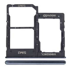 Dual Sim Card Tray For Samsung Galaxy A40 (A405 / 2019) (Black)