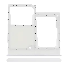 Single Sim Card Tray For Samsung Galaxy A20E (A202 / 2019) (White)