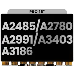 LCD Panel Only Compatible For MacBook Pro 16" (A2485 / A2780 / A2991 / A3403 / A3186) (Compatible With All Years)