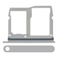 Sim Card Tray Compatible For LG Stylo 5 (Silvery White)