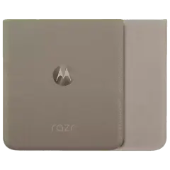 Back Cover Glass Compatible For Motorola Razr / Razr 50 (XT2453 / 2024) (Genuine OEM) (Beach Sand)