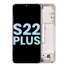 OLED Assembly With Frame Compatible For Samsung Galaxy S22 Plus 5G (Service Pack) (Pink Gold)