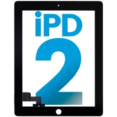 Digitizer Compatible For iPad 2 (Aftermarket) (Black)