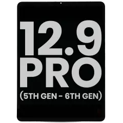 LCD Assembly With Digitizer Compatible For iPad Pro 12.9" 5th Gen (2021) / Pro 12.9" 6th Gen (2022) (OEM Pull: Grade A) (All Colors)