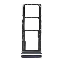 Dual Sim Card Tray For Samsung Galaxy A9 (A920 / 2018) (Caviar Black)