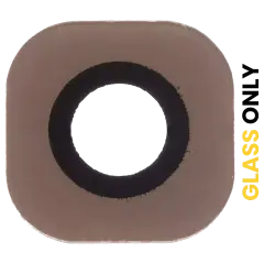 Back Camera Lens (Glass Only) With Adhesive Compatible For Samsung Galaxy S6 / S6 Edge (Gold)